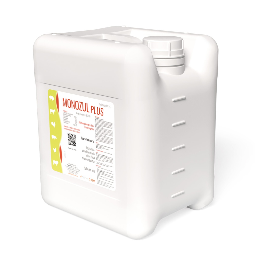 Monozul Plus, Garrafa 5 L.