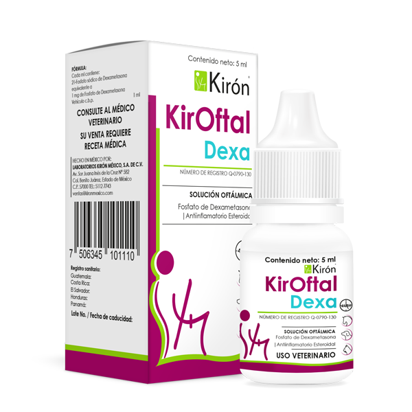 KirOftal Dexa, Solucion Oftálmica 5 ml.