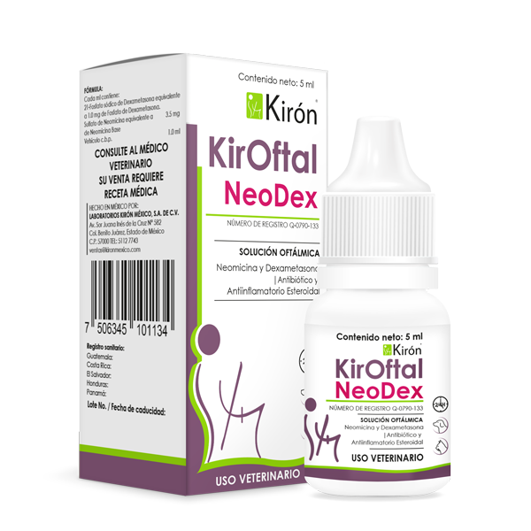 Kiroftal Neodex, Solucion Oftalmica 5 ml.