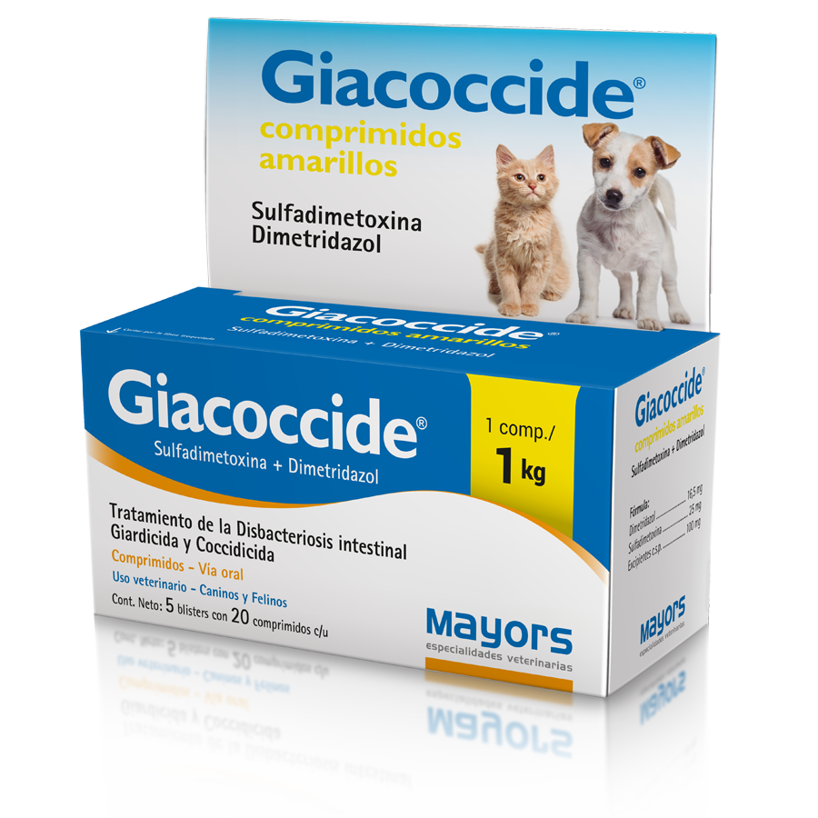 Giacoccide Amarillo 1 Kg., 200 Comprimidos