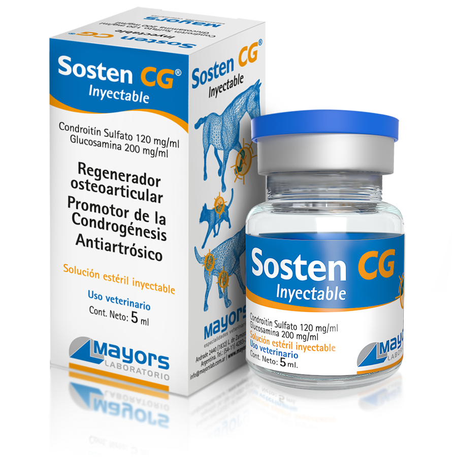 Sosten CG Inyectable, Frasco 5 ml.