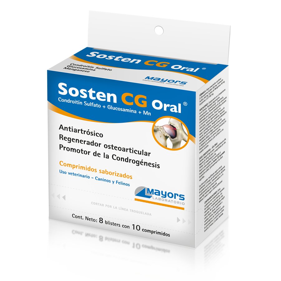 Sosten CG Oral, 80 Comprimidos