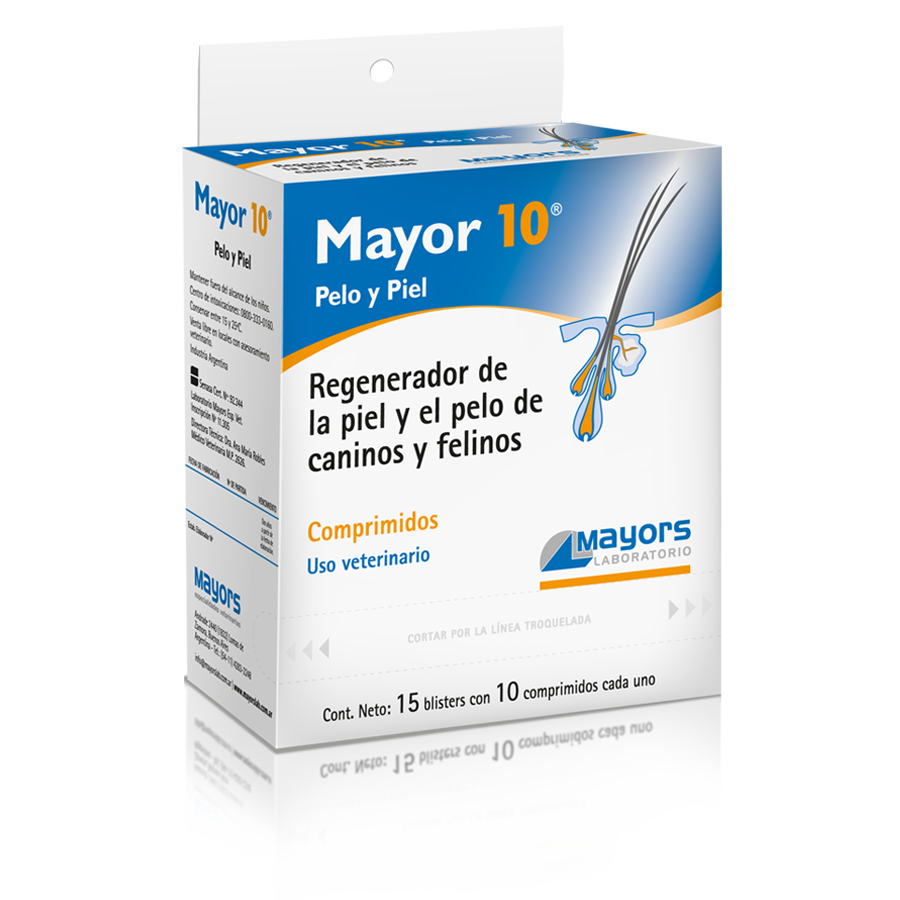 Mayor 10 Pelo y Piel, 150 Comprimidos