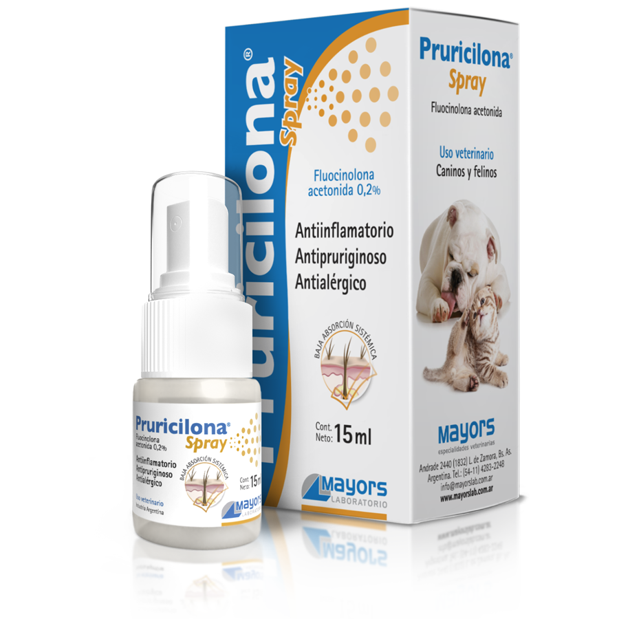 Pruricilona Spray, 15 ml.