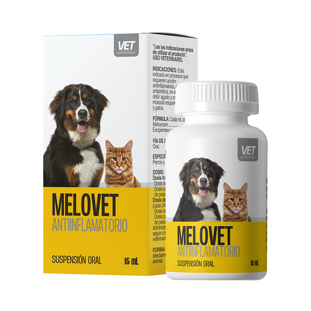 Melovet Suspension Oral, 15 ml.