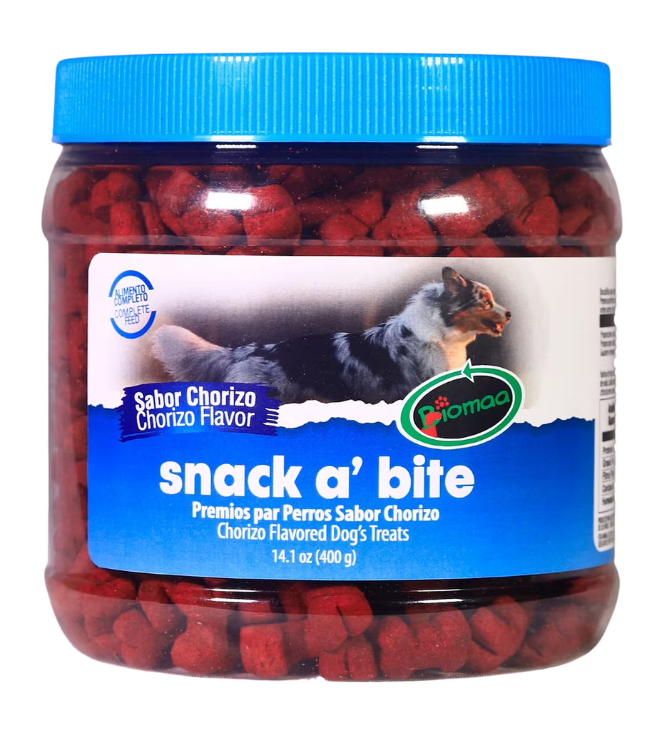 Premios para Perros Sabor Chorizo, 400 g.