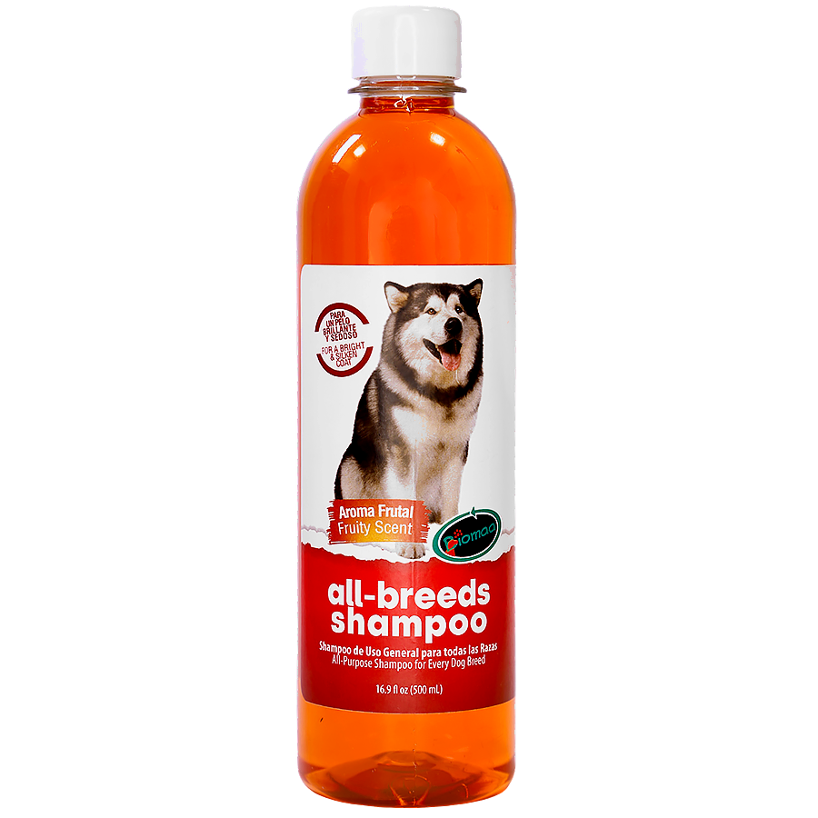 Shampoo Biomaa uso General Durazno, 500 ml.