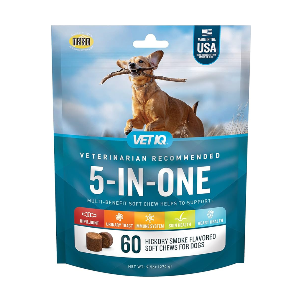 VET IQ Multibeneficio  5 en 1, 60 unid.