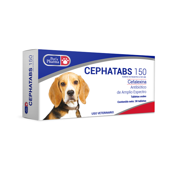 Cephatabs 150, Caja x 30 Tabletas