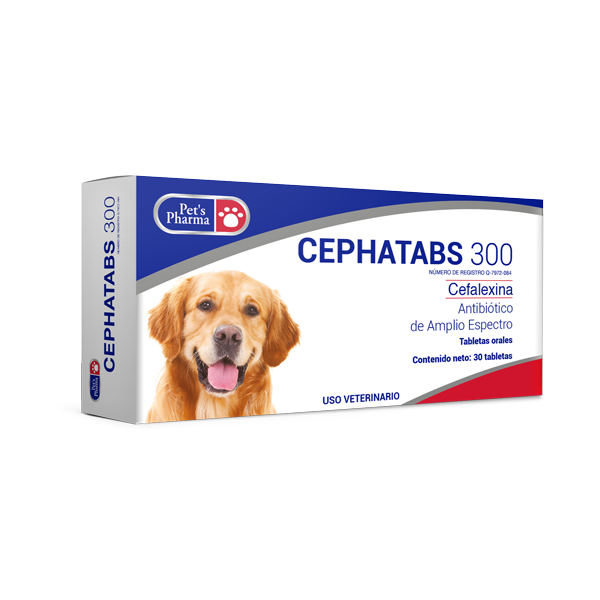 Cephatabs 300, Caja x 30 Tabletas