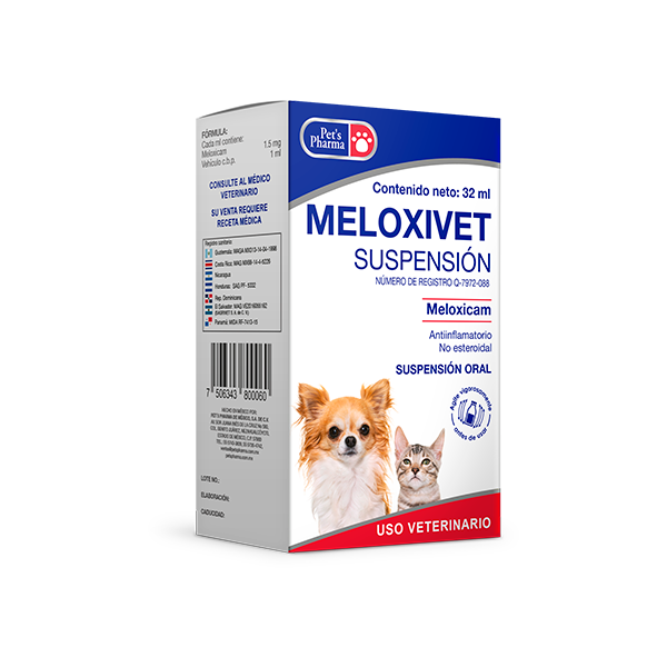 Meloxivet Suspension, Frasco 32 ml.