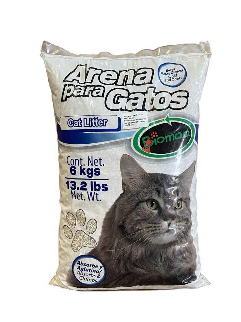 Arena Especial para Gato Biomaa, 13.22 lb.