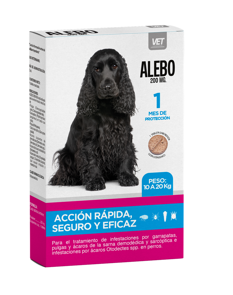 ALEBO de 10 -20 kg. Protección 1 mes.