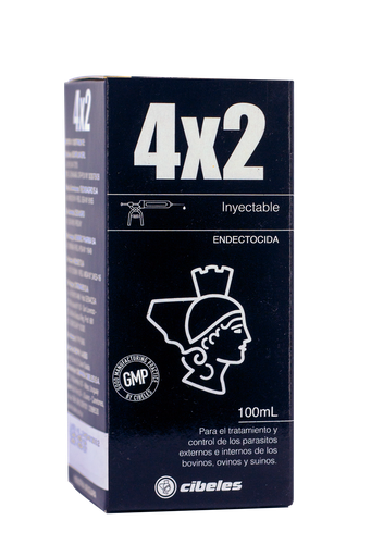 [Cib-0001] 4x2 Inyectable, 100 ml.