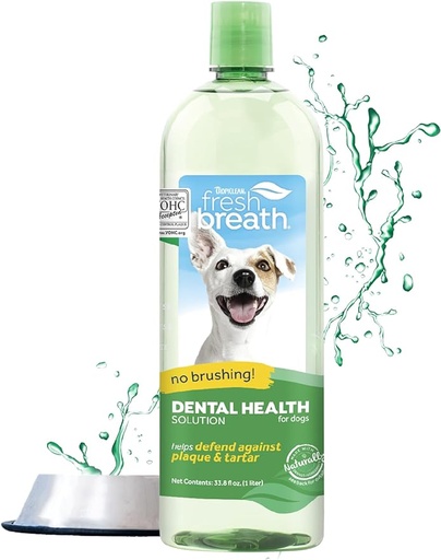 [645095-001114] Aliento Fresco Perro, 33.8 fl oz. (1 L.)