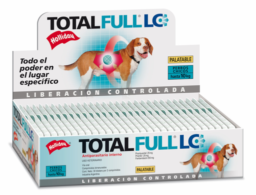[7-798042-365722] Total Full LC (Perros Chicos) 60 Comprimidos (30 blisters x 2 comp.)