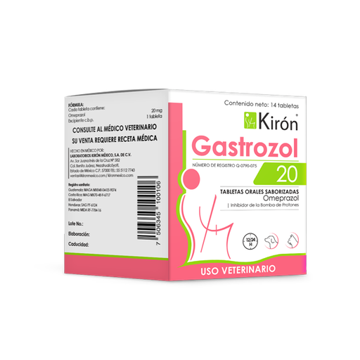 [7-506345-100106] Gastrozol 20, Caja de 14 Tabletas