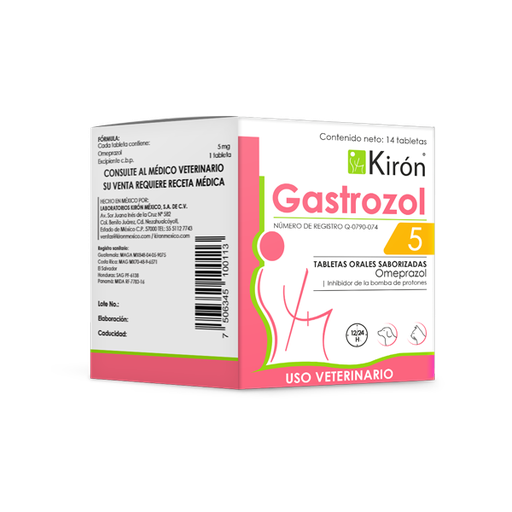 [7-506345-100113] Gastrozol 5, Caja de 14 Tabletas