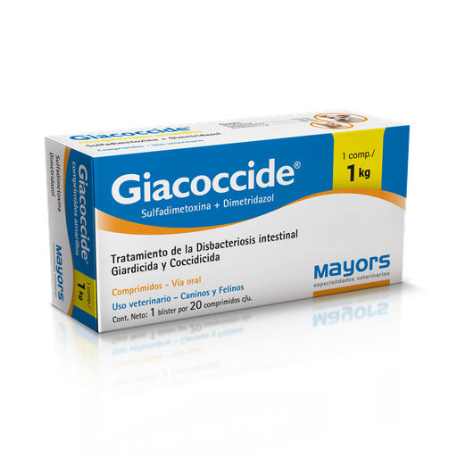 [0-656750-814666] Giacoccide Amarillo 1 kg., 20 Comprimidos