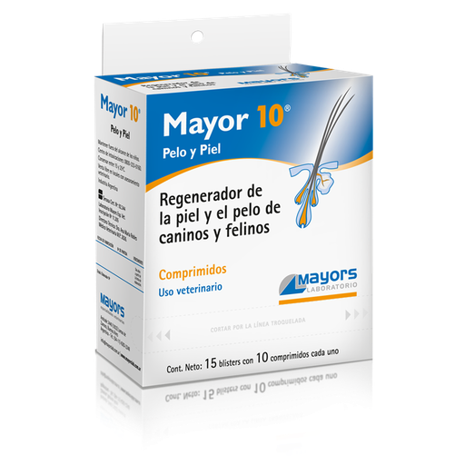 [0-656750-814826] Mayor 10 Pelo y Piel, 150 Comprimidos
