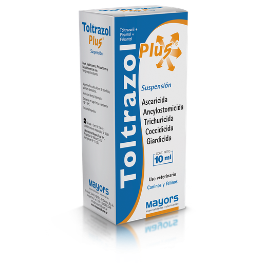 [0-656750-814628] Toltrazol Plus Suspension, 10 ml. hasta 25 kg.