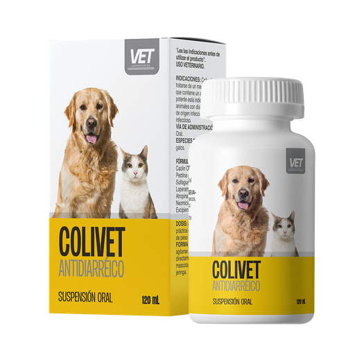 [7-401063-400517] Colivet Suspension Oral, 120 ml.