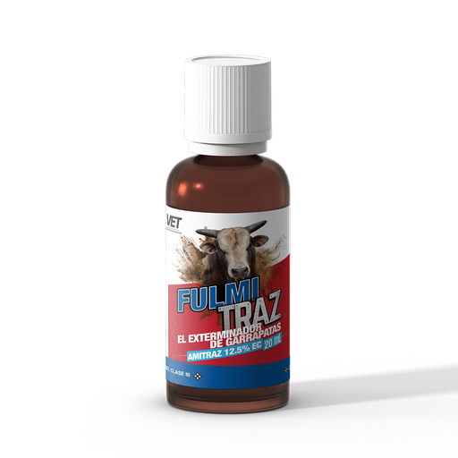 [7-401063-402139] Fulmi Traz Baño Garrapaticida, 20 ml.