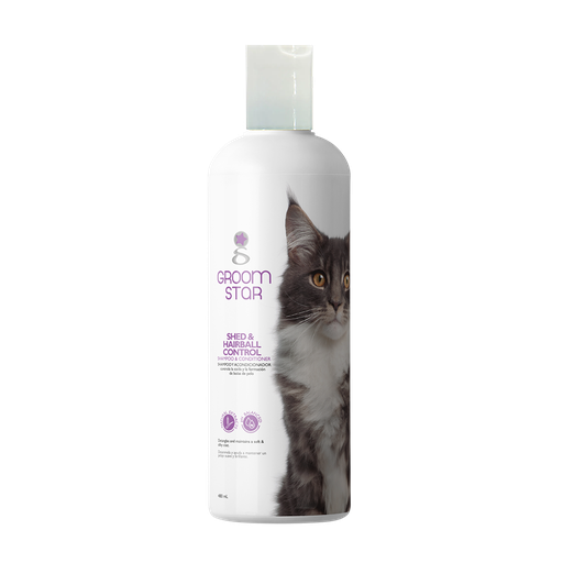 [7-401063-402276] Groom Star Shampoo Para Gato, 240 ml.