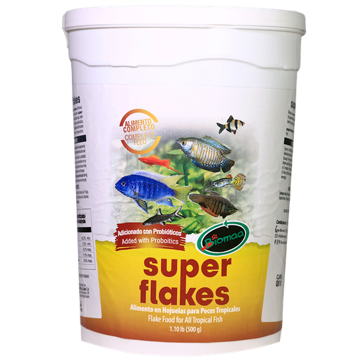 [7-500211-004390] Alimento Super Flakes, 500 g.