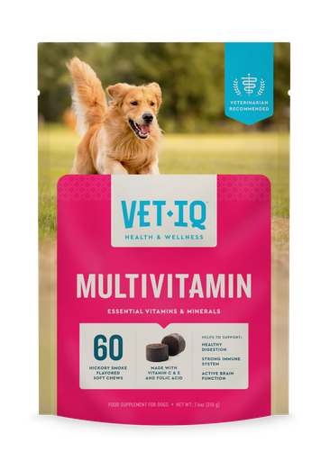 [8-18145-019838] VET IQ Soporte Multivitamínico 60 Unid.