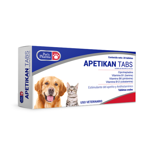 [7-506343-801241] Apetikan Tabletas, Caja x 20 Tabletas