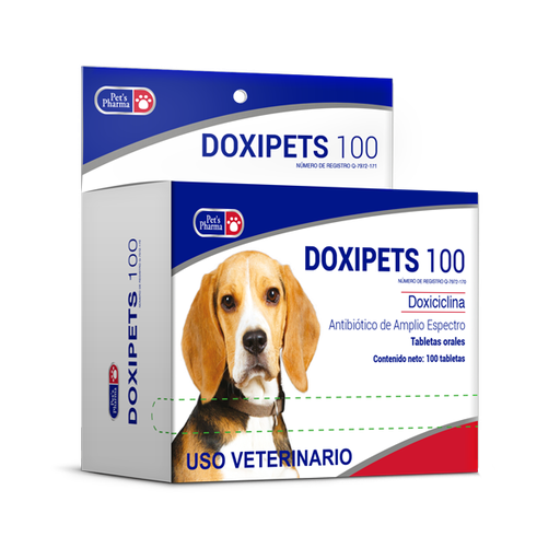[7-506343-802408] Doxipets 100, Caja x 100 Tabletas