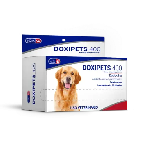 [7-506343-802422] Doxipets 400, Caja x 50 Tabletas