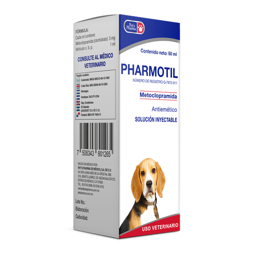 [7-506343-801265] Pharmotil Inyectable, 50 ml.